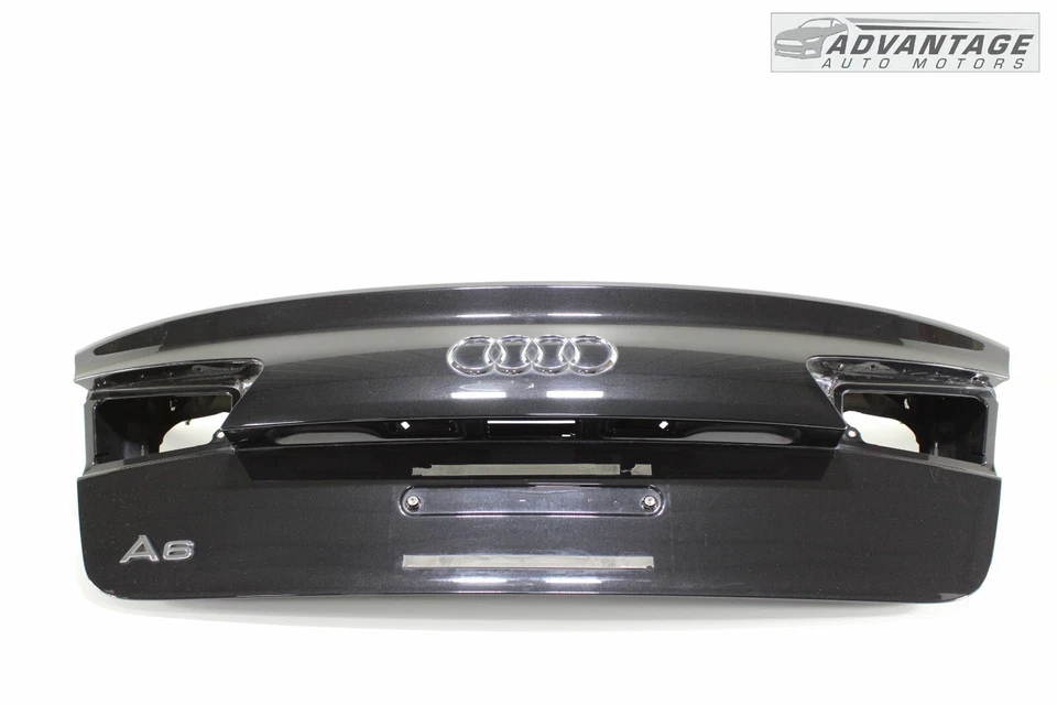 AUDI A6 QUATTRO C7 2012-2018 CUBIERTA TRASERA TAPA MALETERO PANEL CUBIERTA NEGRO OEM Foto 2 de 4