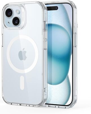 iPhone 12 Mini magnetic protective case, shock-absorbing phone case(transparent)