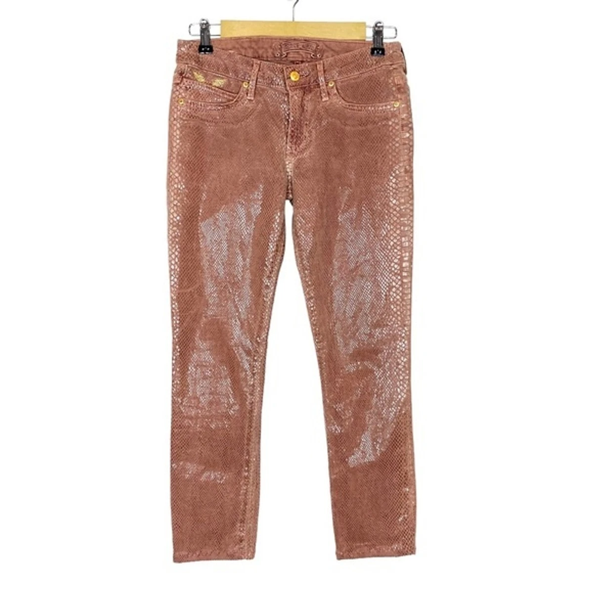 Snakeskin skinny best sale jeans