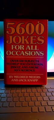 5600 Jokes For All Occasions By Mildred Meiers And Jack Knapp