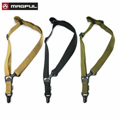MAGPUL MS3 Single Point Double Point Nylon Webbing High-Strength Sling - GREEN - Picture 2 of 2