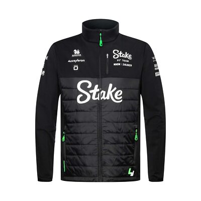 Stake F1 Kick Sauber 2024 Herren Jacke Team Seasonal M