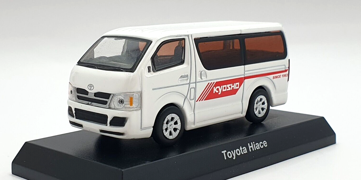 1/64 Kyosho TOYOTA HIACE WHITE diecast car model *READ | eBay