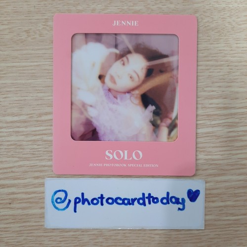 BLACKPINK JENNIE 1ST SINGLE ALBUM "SOLO" SPECIAL PHOTOBOOK OFFICIAL PHOTOCARD PC - Picture 45 of 55