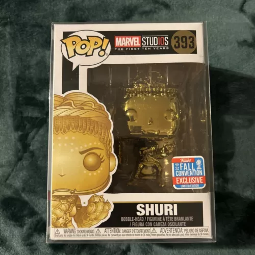 Funko Pop Vinyl Marvel Black Panther Shuri #393 2018 Fall Convention Exclusive 