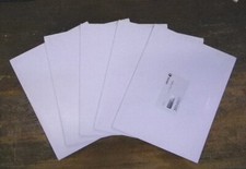 Never Tear Index Tab Dividers  8 Tab Set Letter Size Xerox 3R14999 Five Sets