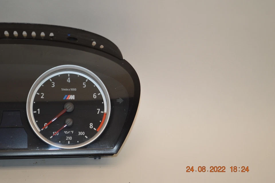 2010-2014 BMW X6 M 4.4L PAINEL DE INSTRUMENTOS PAINEL MEDIDOR VELOCÍMETRO FABRICANTE DE EQUIPAMENTO ORIGINAL - Imagem 2 de 4