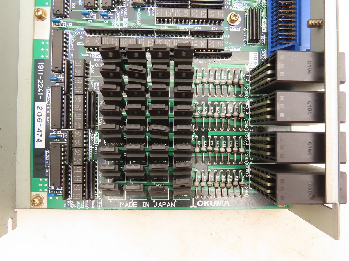 Okuma FUB-P4M4 Opus7000 PLC Slot Card Controller Version 2.0 Okuma FUB-P4M4 Opus7000 PLC Slot Card Controller Version 2.0