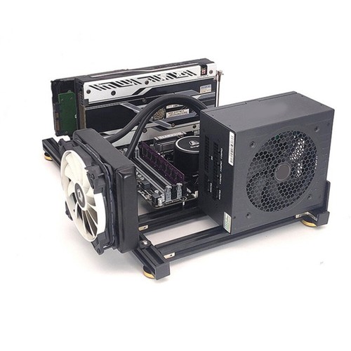 ATX -Chassis Rahmen Für Computergrafikkarten Kreatives Computergehäuse - Bild 3 von 12