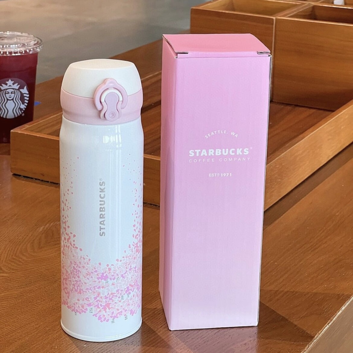 桜タンブラー♡Starbucks Starbucks Japan Sakura 2024 Cherry Blossoms Tumbler
