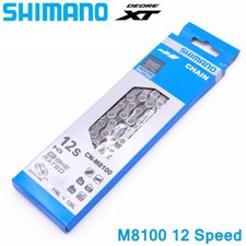 SHIMANO 12 Speed Bicycle Chain DEOER XT CN-M8100 Road MTB Bike Chain 126 Links