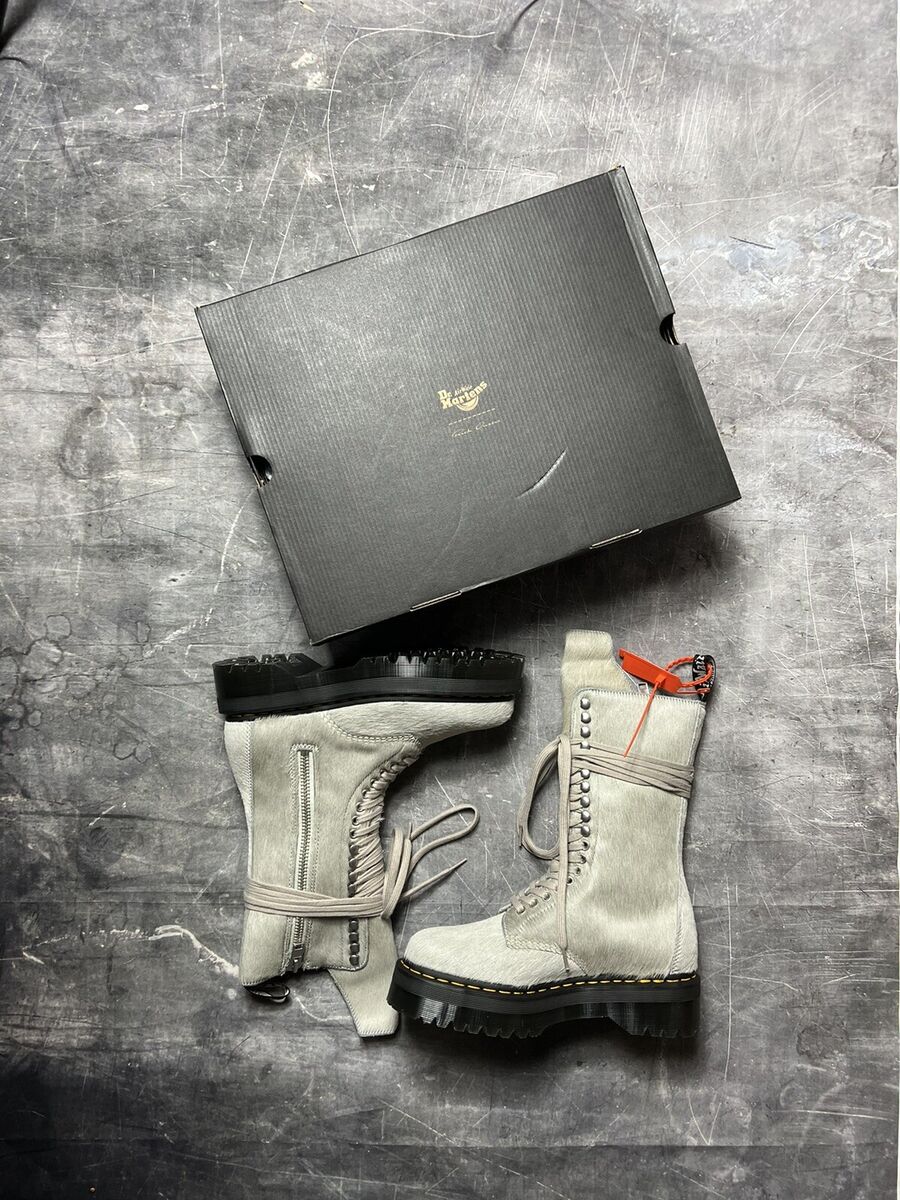 Rick Owens Dr Martens Pony Hair Boots | eBay Rick Owens Dr Martens Pony Hair Boots | eBay