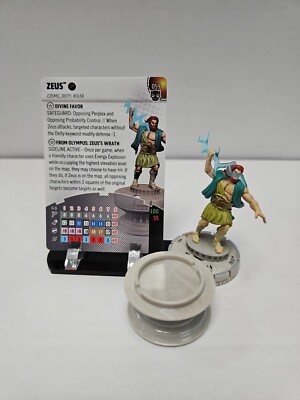 Heroclix Black Panther 2024 Zeus 059 Chase W/ Base