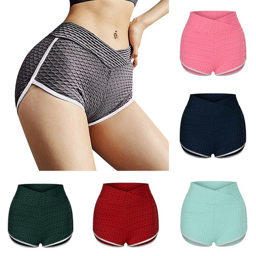 Women's Sports Shorts Yoga Casual Gym Ladies Jogging Lounge Summer Beach Pants - Picture 2 of 26