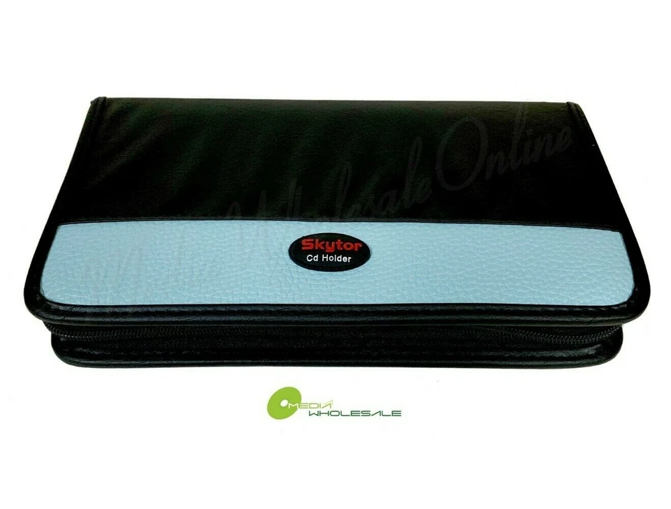 56 Disc Portable CD DVD Wallet Holder Bag Case Album Organizer for Media Storage - Image 2 of 4