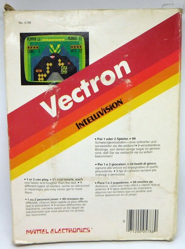 Vectron - boxed / no overlays - Intellivision Game 5788 - 1982 - Bild 2 von 4