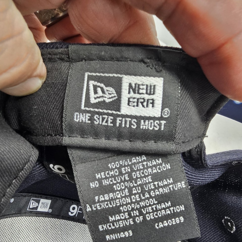 New York Yankees Hat Cap Snapback Black Logo New Era MLB Baseball eBay