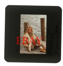 Farrah Fawcett original studio 35mm slide TV See You in the Morning 1989 mint