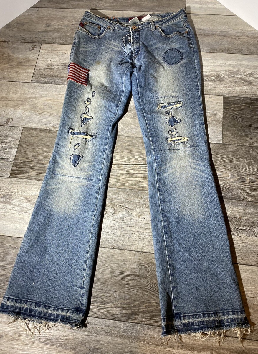 Vintage PARASUCO Ergonomic Jeans Low Rise Flare Jeans Women's Size