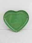 FIESTA 9" HEART plate BOWL meadow green NEW