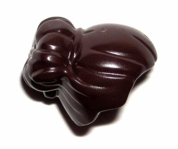 LEGO Bun Hair Dark Brown Female Bride Ballet Dancer Minifigure Headgear