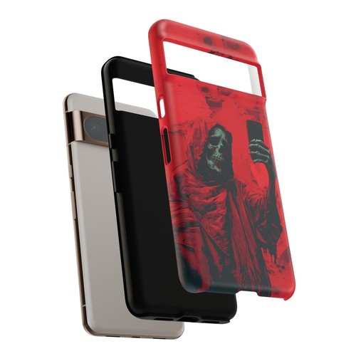 Tough Phone Case Grim Reaper Selfie. Apple iPhone, Samsung Galaxy, Google Pixel - Picture 151 of 280