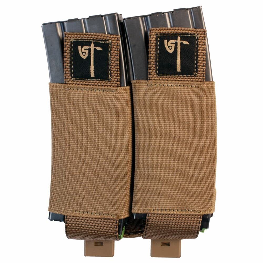 New United States Tactical Double Mag Pouch Coyote UST-MOL01902-image