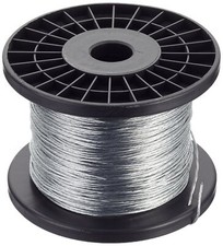 STRANDED GALVANISED FENCING WIRE Electric Fence 7 Strands Steel 200m 400m 1000m