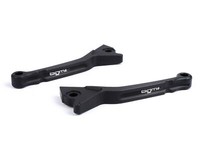 Bremshebel-Set Bgm Cnc Sport Kurz 130Mm Schwarz Matt FüR Vespa Gt, Gtl, Gts 125