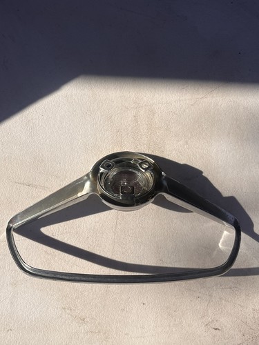 Studebaker Lark And Hawk 1556991 Horn Ring Bezel Button Emblem 1963-66 OEM 64 65 - Picture 9 of 13
