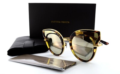 BOTTEGA VENETA Sunglasses BV0094S 003 49-23 140 Gold 