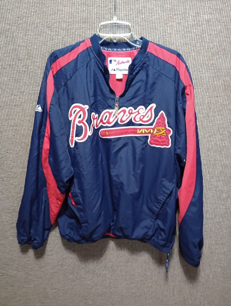 Atlanta Braves 90’s MLB Windbreaker M Vintage 90s Atlanta Braves Unbranded MLB Windbreaker Jacket