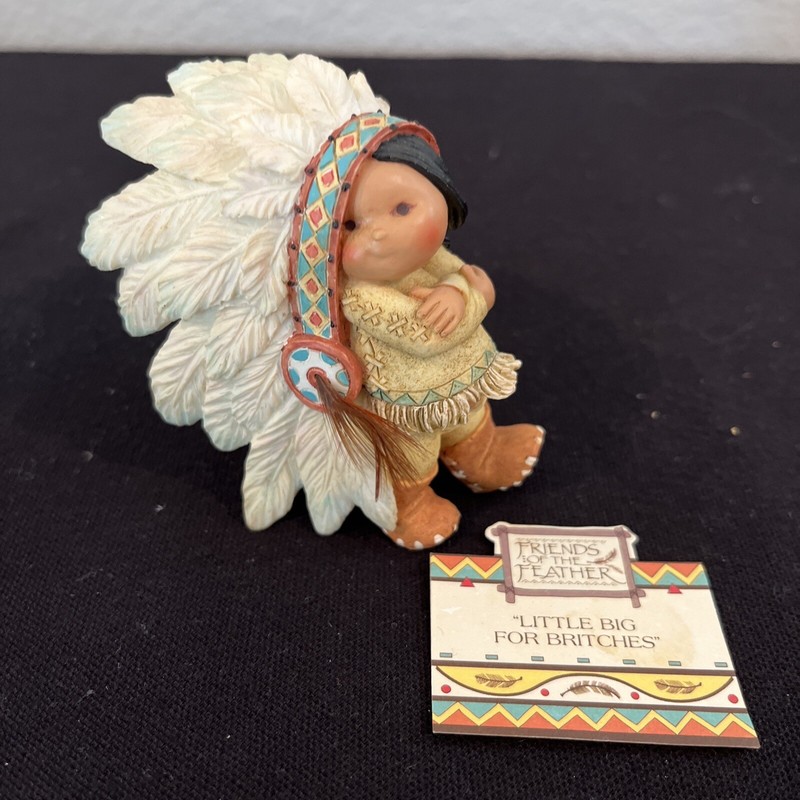 1994 Enesco Friends of the Feather Little Big For Britches Figure
