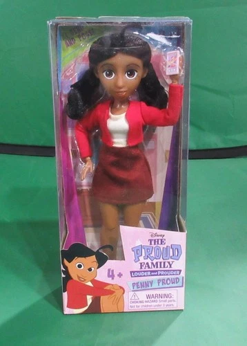 The Proud Family Louder and Prouder - Penny Proud Fashion Doll w/ Phone - New