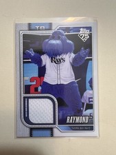 2026 Topps Series 1 Raymond Rays Mascot Relic Celebration Mascot Worn Patch