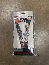 Star Wars Millennium Falcon Lanyard With 3 Co...