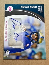 Dane Evans 2017 Hit Premier Draft Rookie Autograph #A13