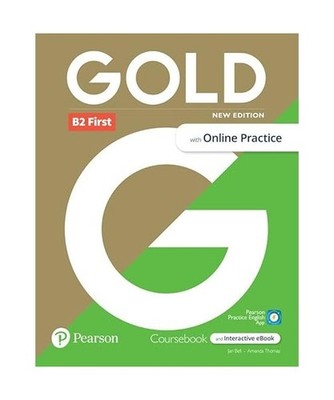 Gold 6e B2 First Student's Book with Interactive eBook, Online Practice, Digital