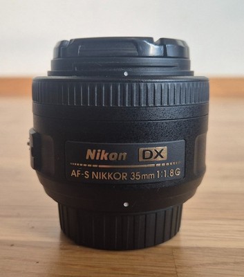 Nikon AF-S DX Nikkor 35mm f/1.8G Objektiv NEUWERTIG OVP HB-46