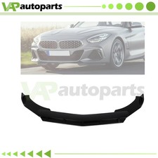 For Universal Adjustable Front Bumper Protector Plitter Spoiler Lip Glossy Black For Universal Adjustable Front Bumper Protector Plitter Spoiler Lip Glossy Black