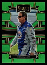 2024 Panini Select Racing Neon Green Prizms #55 Rusty Wallace #20/75