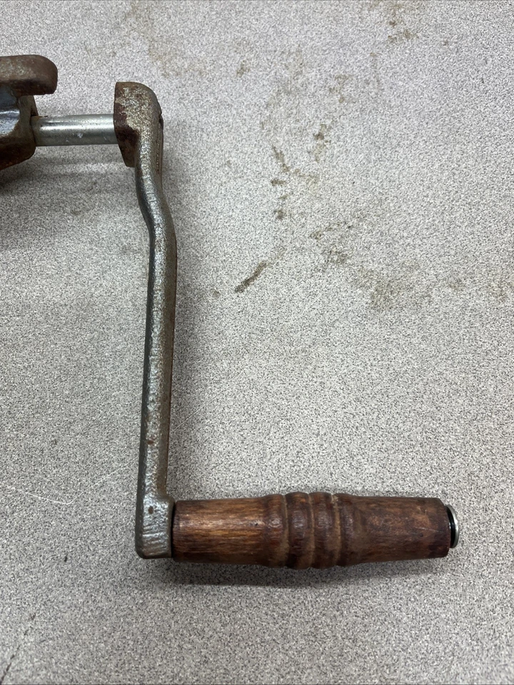 Heladera congeladora vintage White Mountain de 4 cuartos pieza manivela solamente Foto 4 de 4