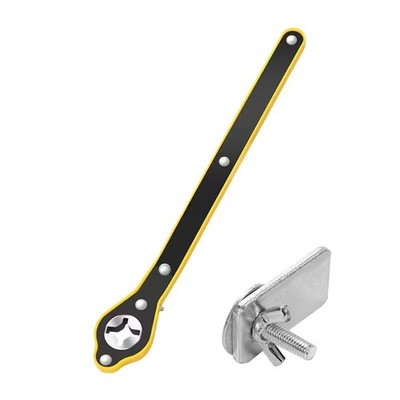 Labor-Saving Car Scissor Jack Ratchet Wrench Tire Wheel Lug Wrench Tool