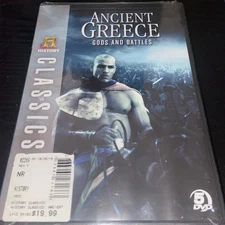 HISTORY CLASSICS ANCIENT GREECE Greek Gods Battles Empire War 5-Disc DVD SET NEW