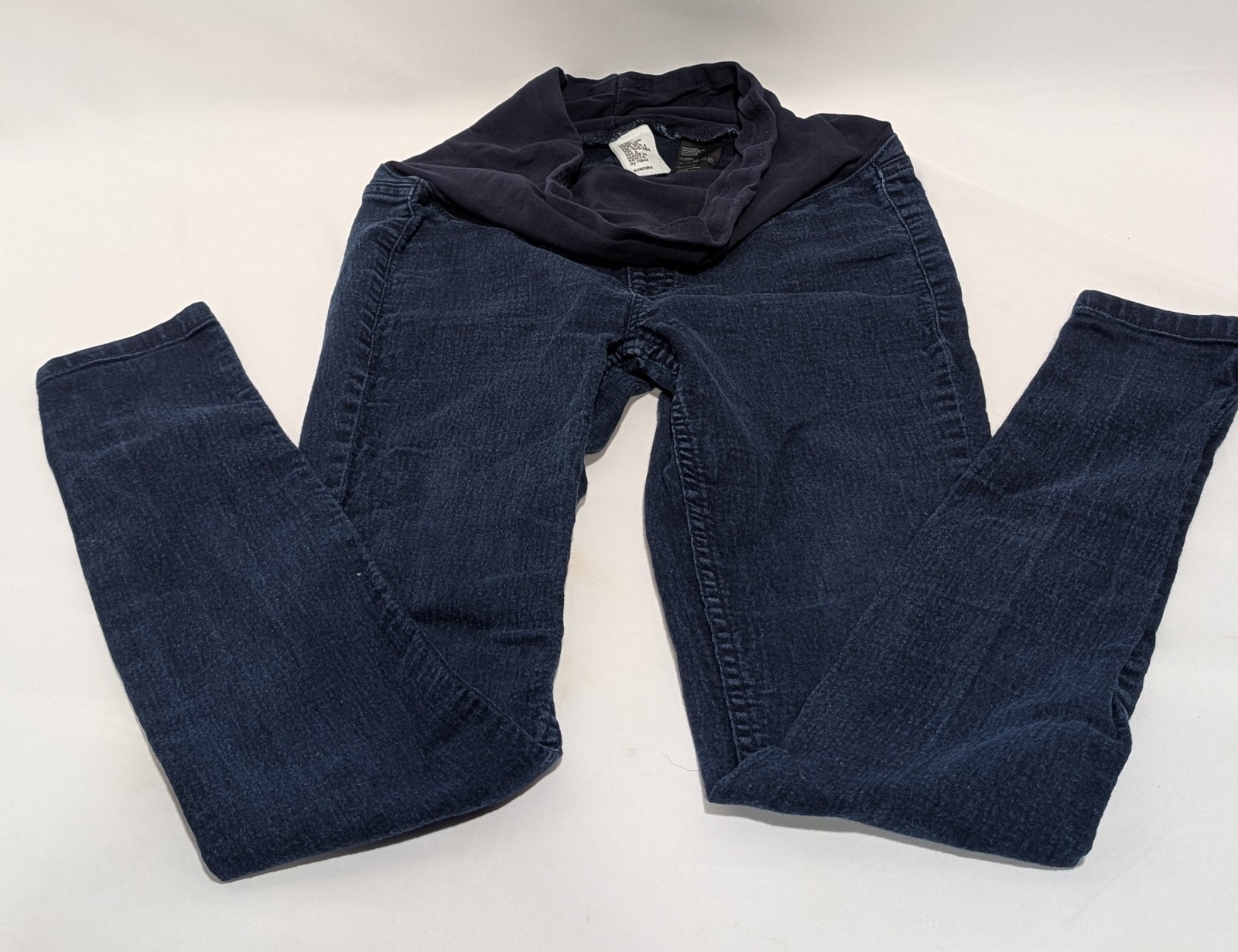 H&M Maternity Dark Wash Blue Stretch Denim Super Skinny Jeans Women's Size 6