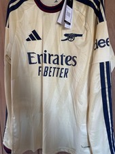 Arsenal FC 26/27 third Shirt. Long Sleeve L BNWT