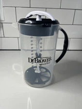 Dr Brown’s Natural Flow Formula Mixing Pitcher Open Box Never Used Clean Tested 