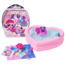 Hatchimals Neon Rainbow Bestie Pool Party Playset With Eggs And Accessories