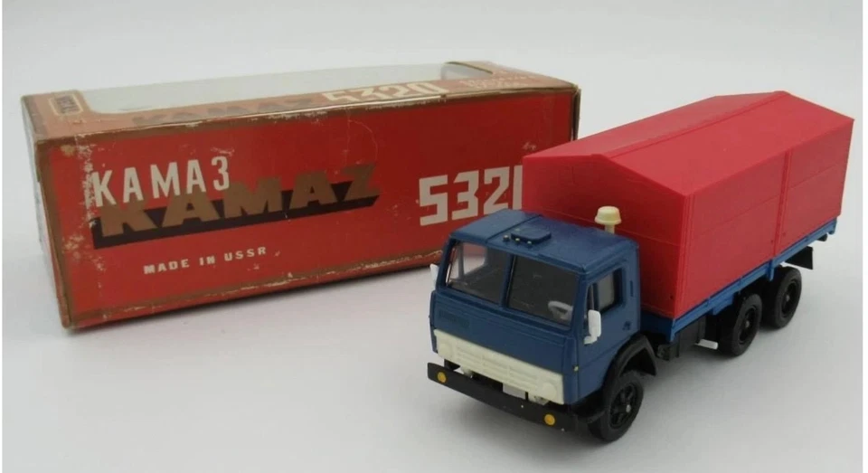 ORIGINAL  KAMAZ 5320 ZIL MADE in CCCP VOLGA GAZ VAZ 1/43 NOVOEXPORT USSR Russian - Bild 2 von 4