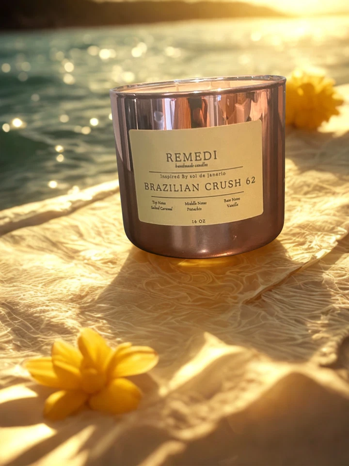 Vela Brazilian Crush 62 (inspirada en Sol de Janeiro) Foto 4 de 4
